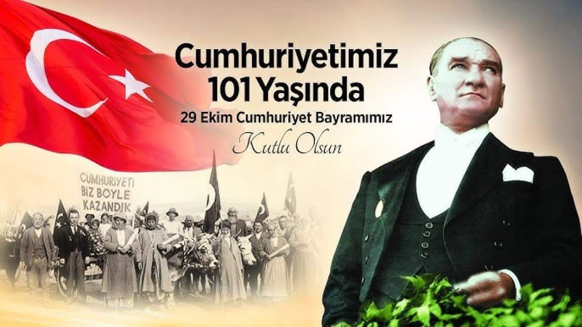  29 EKİM CUMHURİYET BAYRAMINI ÇOŞKUYLA KUTLADIK